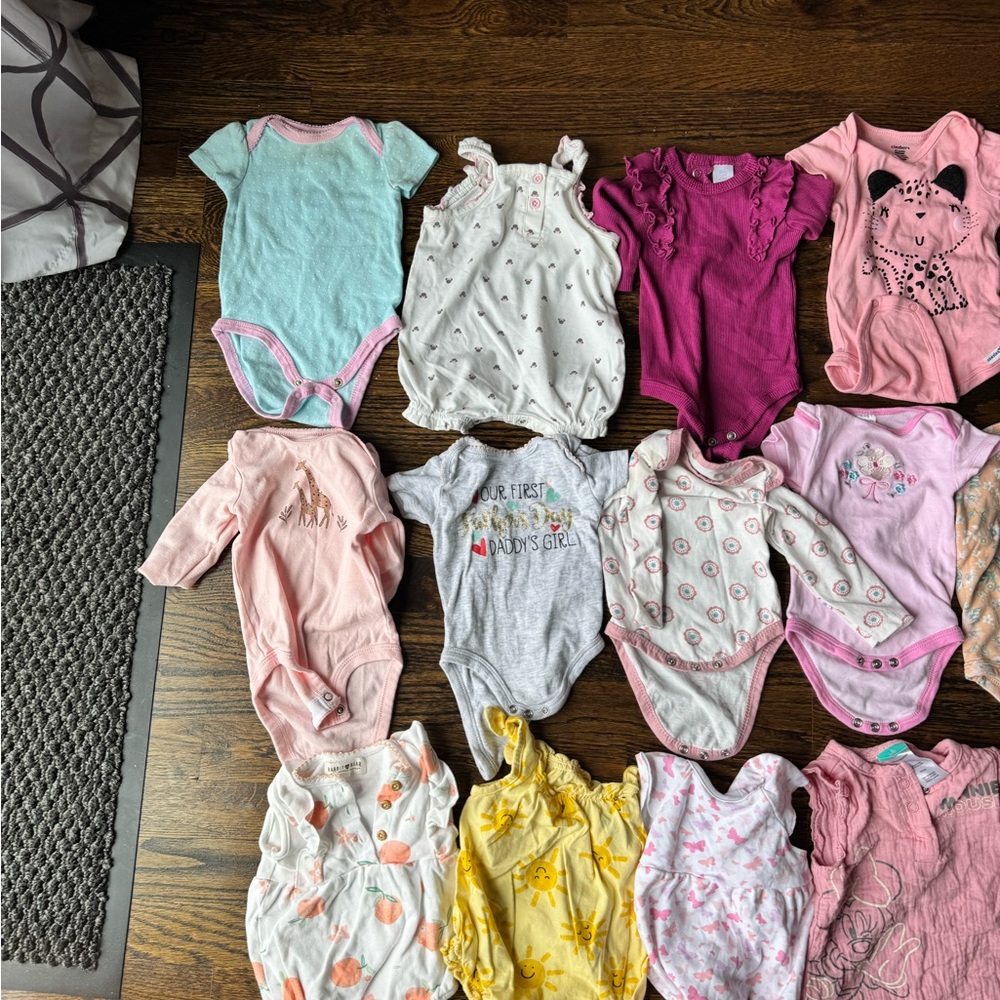 50 plus Assorted Kids One Pieces Set Lot